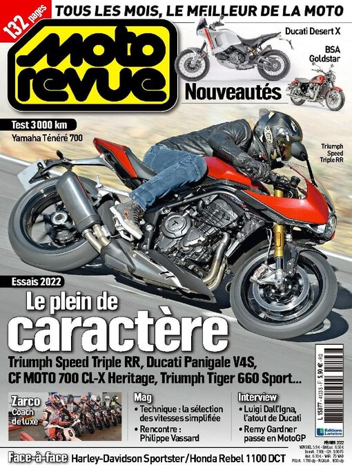 Title details for Moto Revue by Editions Lariviere SAS - Available